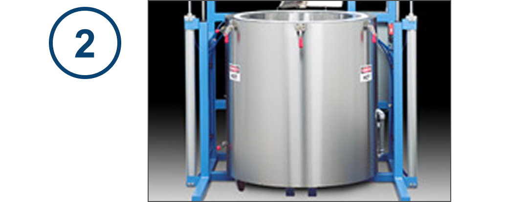 drum dryer - step 2