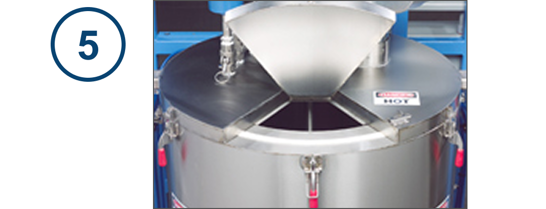 drum dryer - step 5