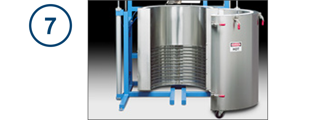 drum dryer - step 7
