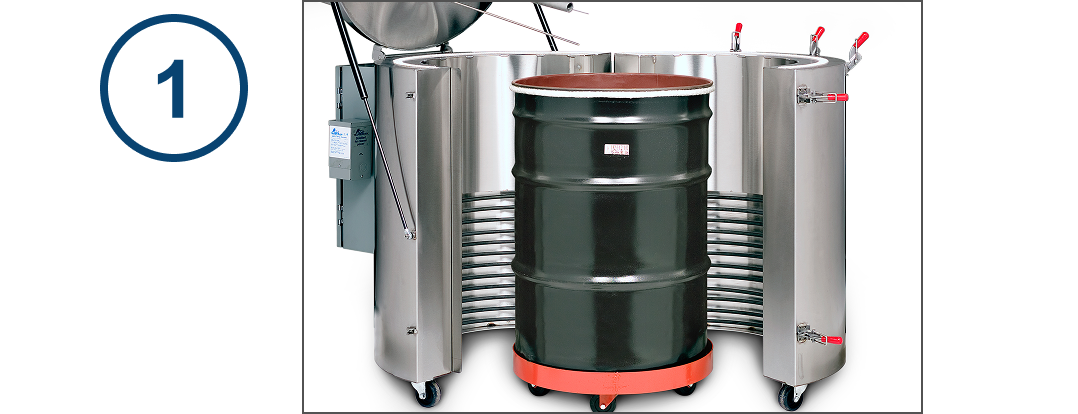 drum evaporator - step 1