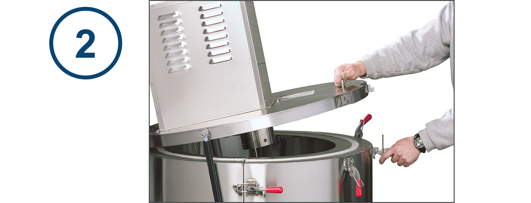 drum evaporator - step 2