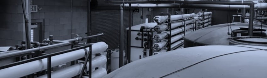 Reverse Osmosis Wastewater Treatment Banner Background
